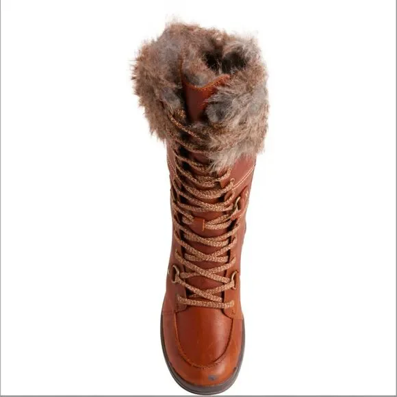 Merrell NWB Sz 8 Oak Snowcreek Tall Polar Waterproof Insulated Boots - Picture 5 of 13